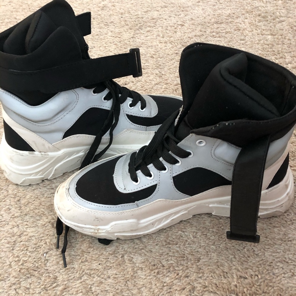 Euphoria reflective energy rave sneakers